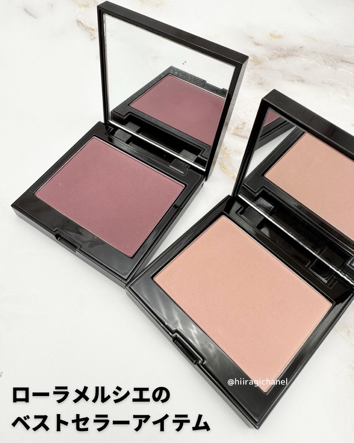 ブラッシュ カラー インフュージョン/ローラ メルシエ/パウダーチークを使ったクチコミ（3枚目）