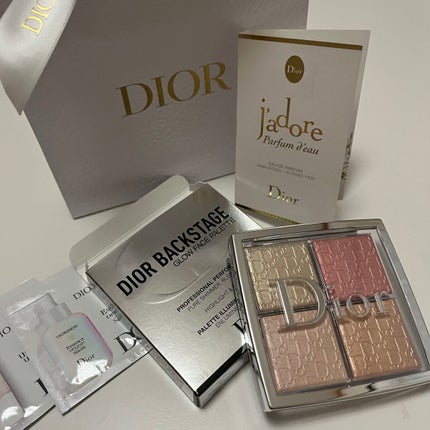 ディオール バックステージ フェイス グロウ パレット/Dior/ハイライトを使ったクチコミ(3枚目)