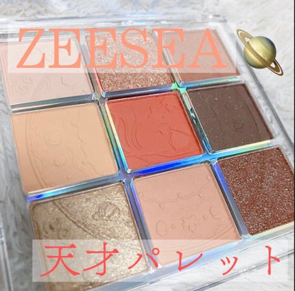 クォーツ 9色アイシャドウパレット(ドリームランドアイシャドウ)/ZEESEA/アイシャドウパレットを使ったクチコミ(1枚目)