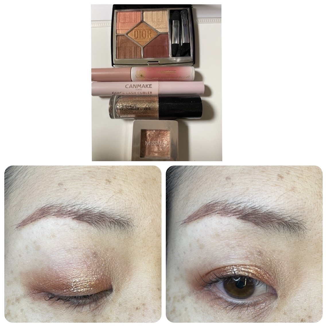 ダズルシャドウ リキッド/M・A・C/リキッドアイシャドウを使ったクチコミ（1枚目）