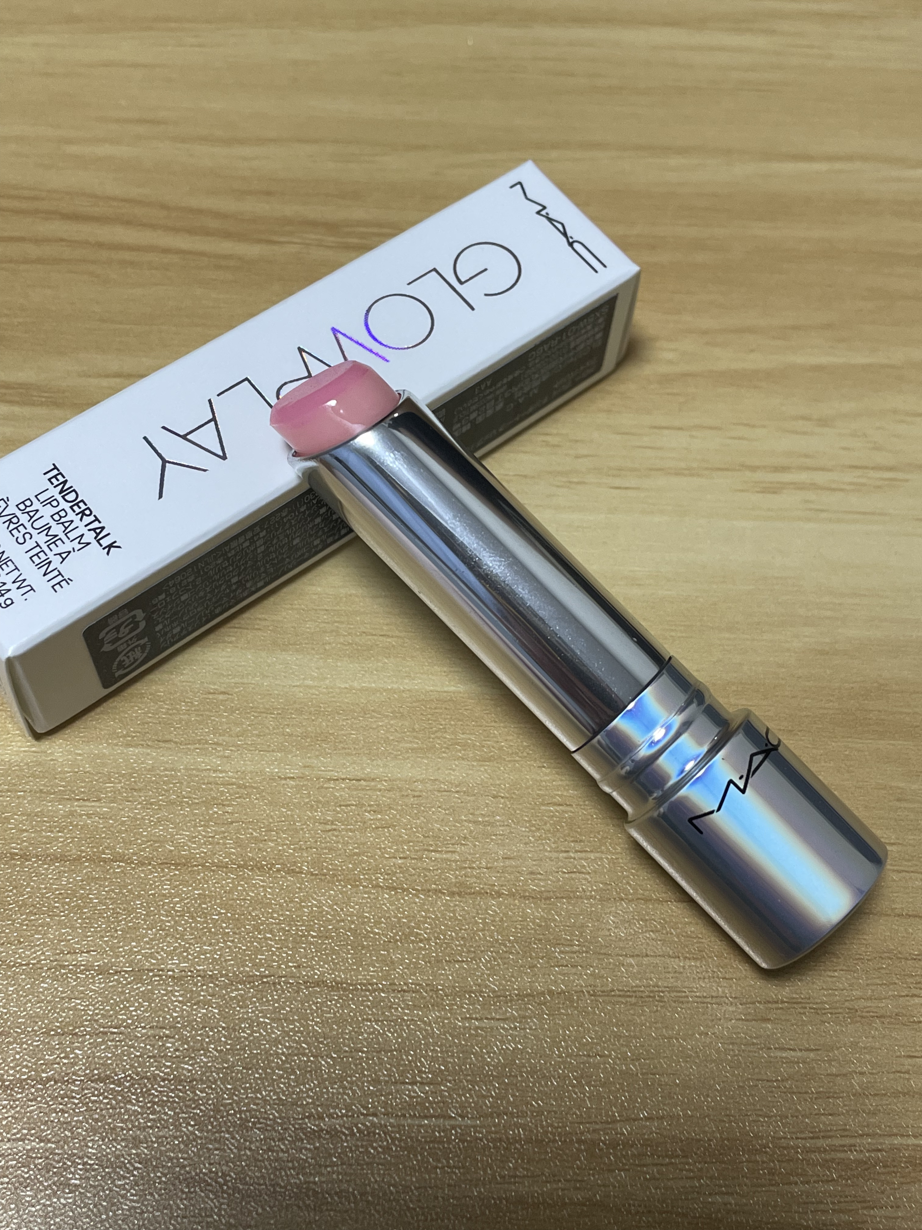 グロー プレイ テンダートーク リップ バーム 457 フェイバリット/M・A・C/リップバームを使ったクチコミ（1枚目）