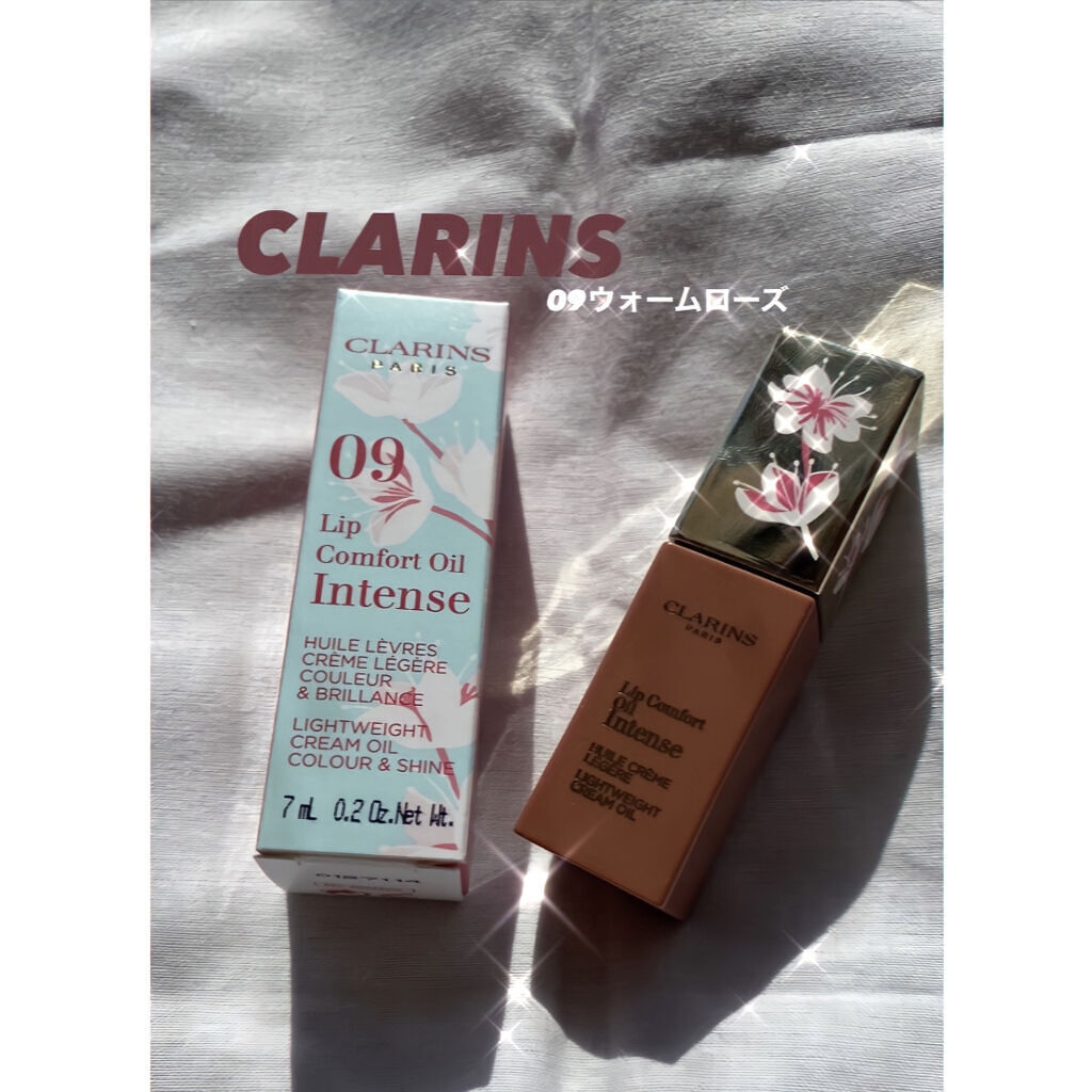 コンフォート リップオイル インテンス/CLARINS/リップグロスを使ったクチコミ（1枚目）