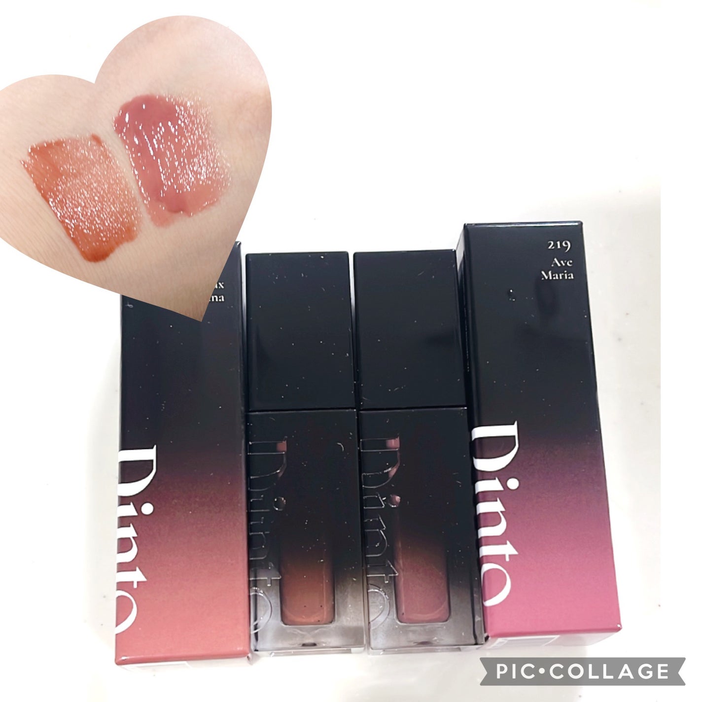 ブラーグロイリップティント/Dinto/リップティントを使ったクチコミ(1枚目)