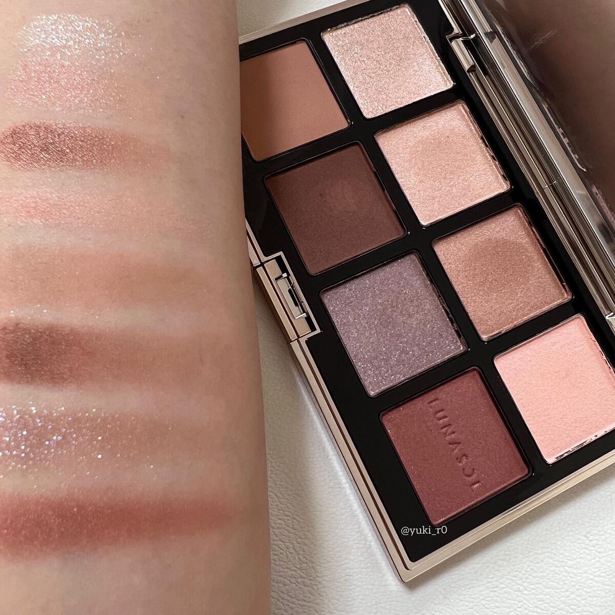 アイカラーレーション スペシャルエディション/LUNASOL/アイシャドウパレットを使ったクチコミ(2枚目)