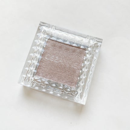 シングルカラーアイシャドウ/CEZANNE/単色アイシャドウを使ったクチコミ(3枚目)