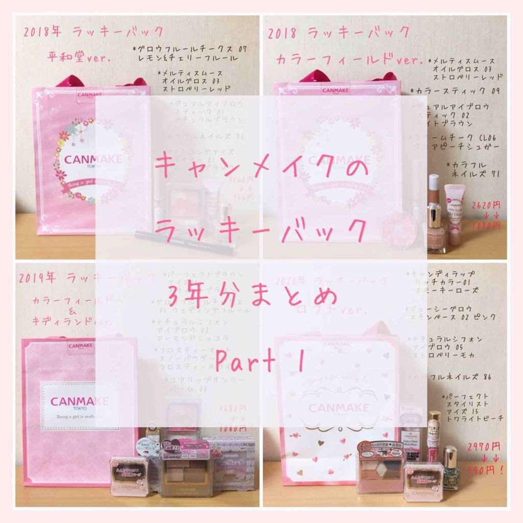 グロウフルールチークス/キャンメイク/パウダーチークを使ったクチコミ(1枚目)