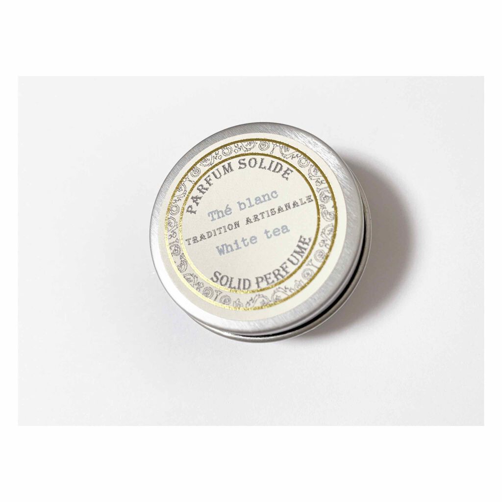 サンタールエボーテT 練り香水 ホワイトティー/サンタール・エ・ボーテ/練り香水を使ったクチコミ（1枚目）