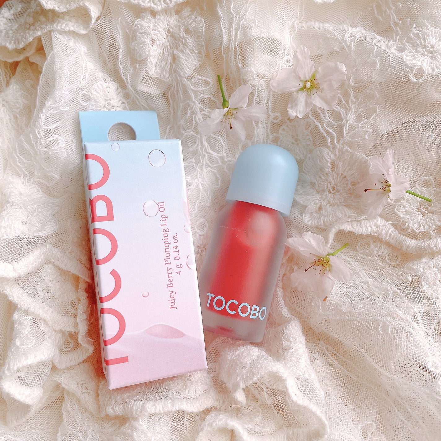 ジューシーベリープランピングリップオイル/TOCOBO/リップグロスを使ったクチコミ(1枚目)