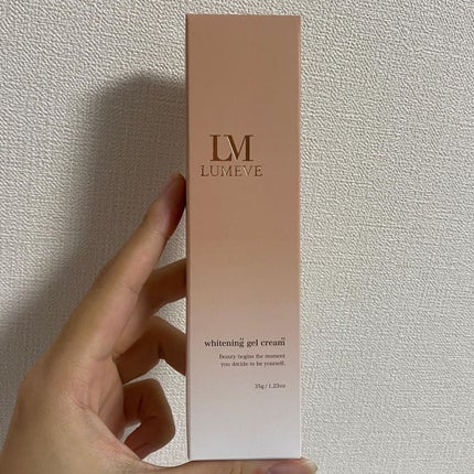 LUMEVEホワイトニングゲルクリーム/LUMEVE/デリケートゾーンケアを使ったクチコミ(1枚目)