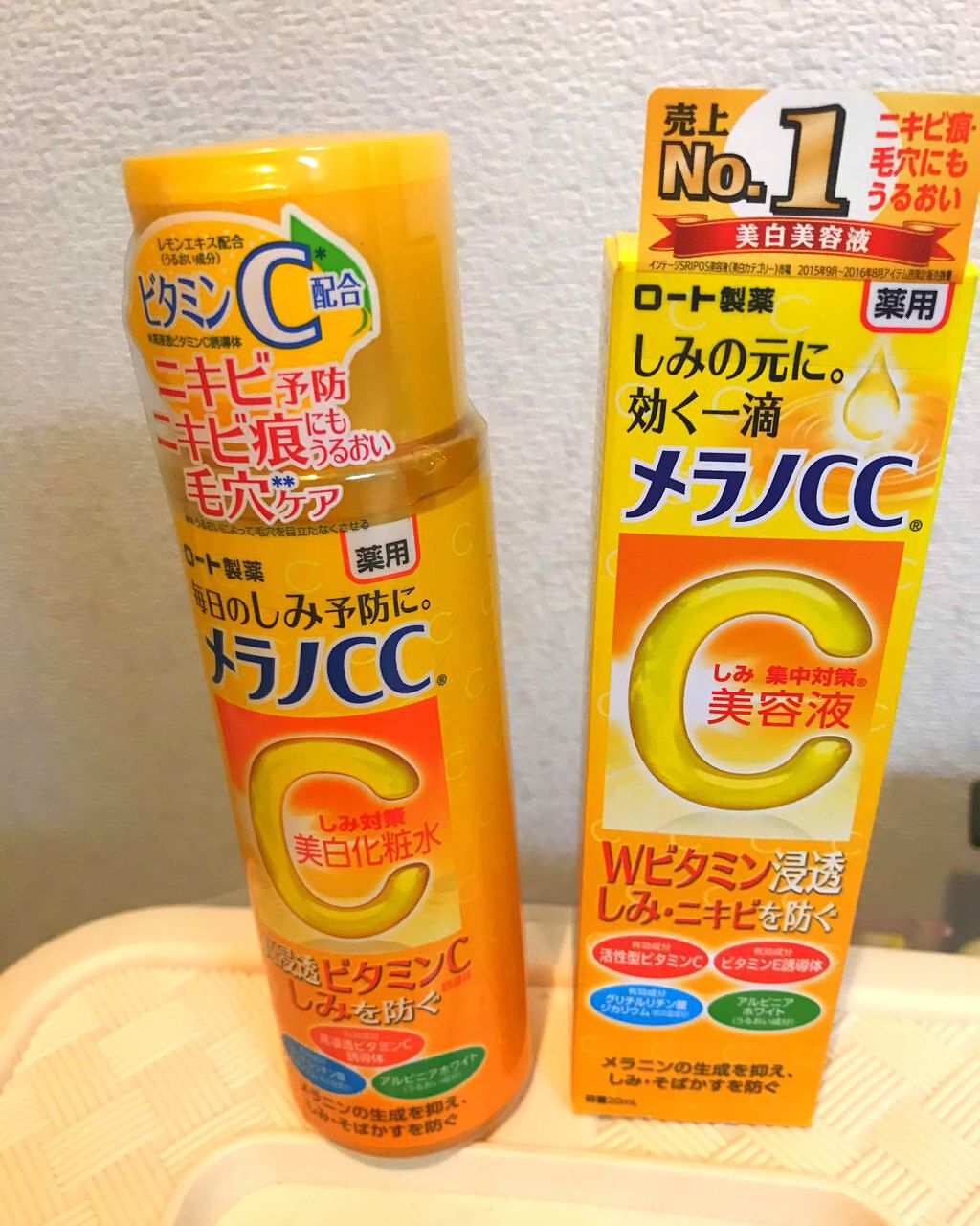 薬用 しみ 集中対策 美容液/メラノCC/美容液を使ったクチコミ(1枚目)