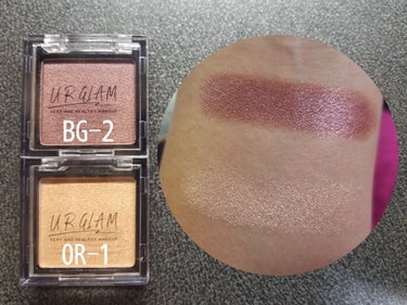 UR GLAM　POWDER EYESHADOW/U R GLAM/パウダーアイシャドウを使ったクチコミ（3枚目）