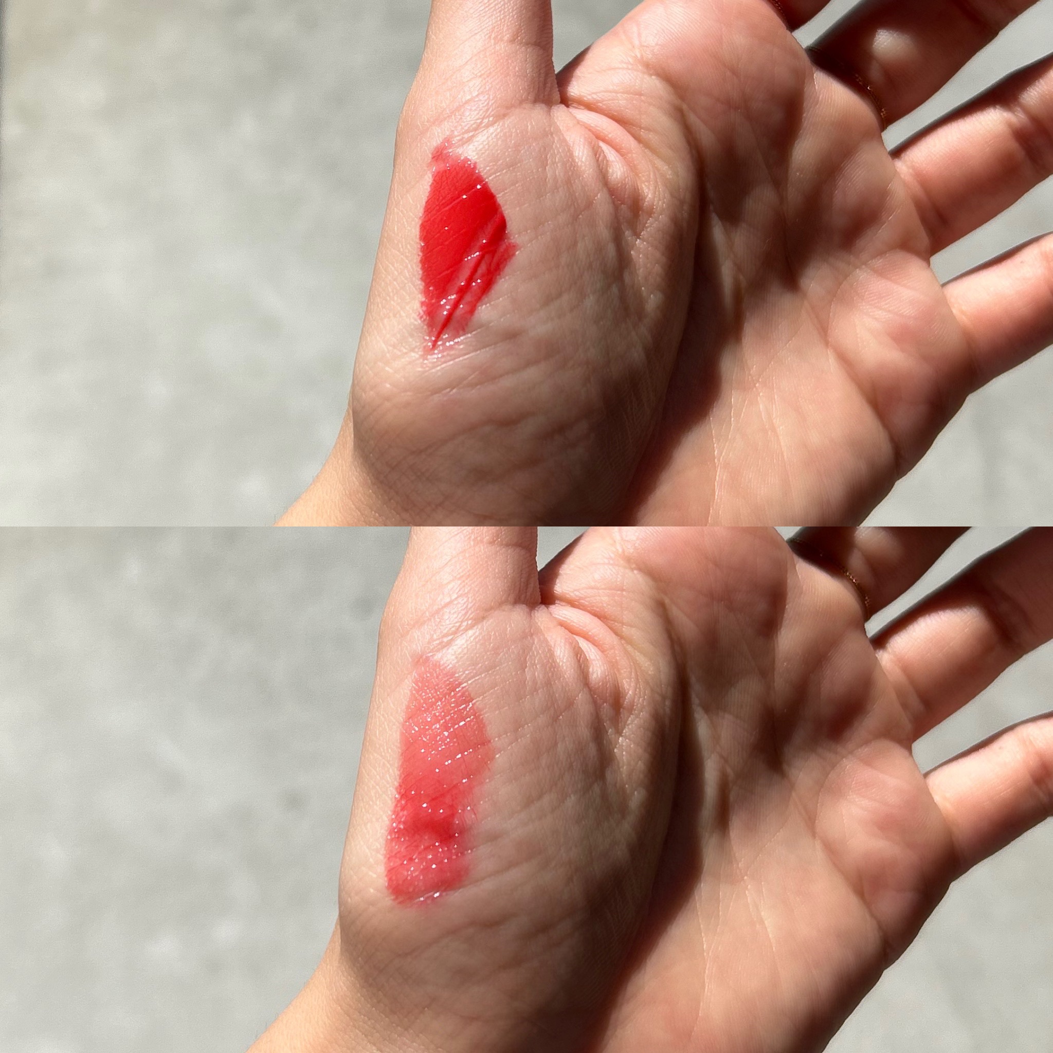 タンフルグラスティント/Colorgram/リップティントを使ったクチコミ（2枚目）