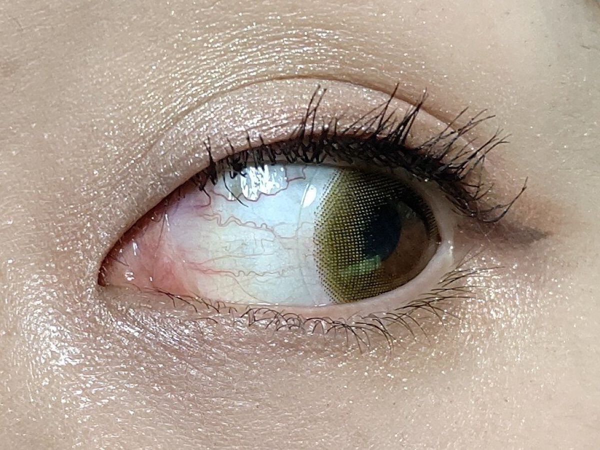 TOPARDS 1day ハニーアンバー/TOPARDS/ワンデー（１DAY）カラコンを使ったクチコミ（2枚目）