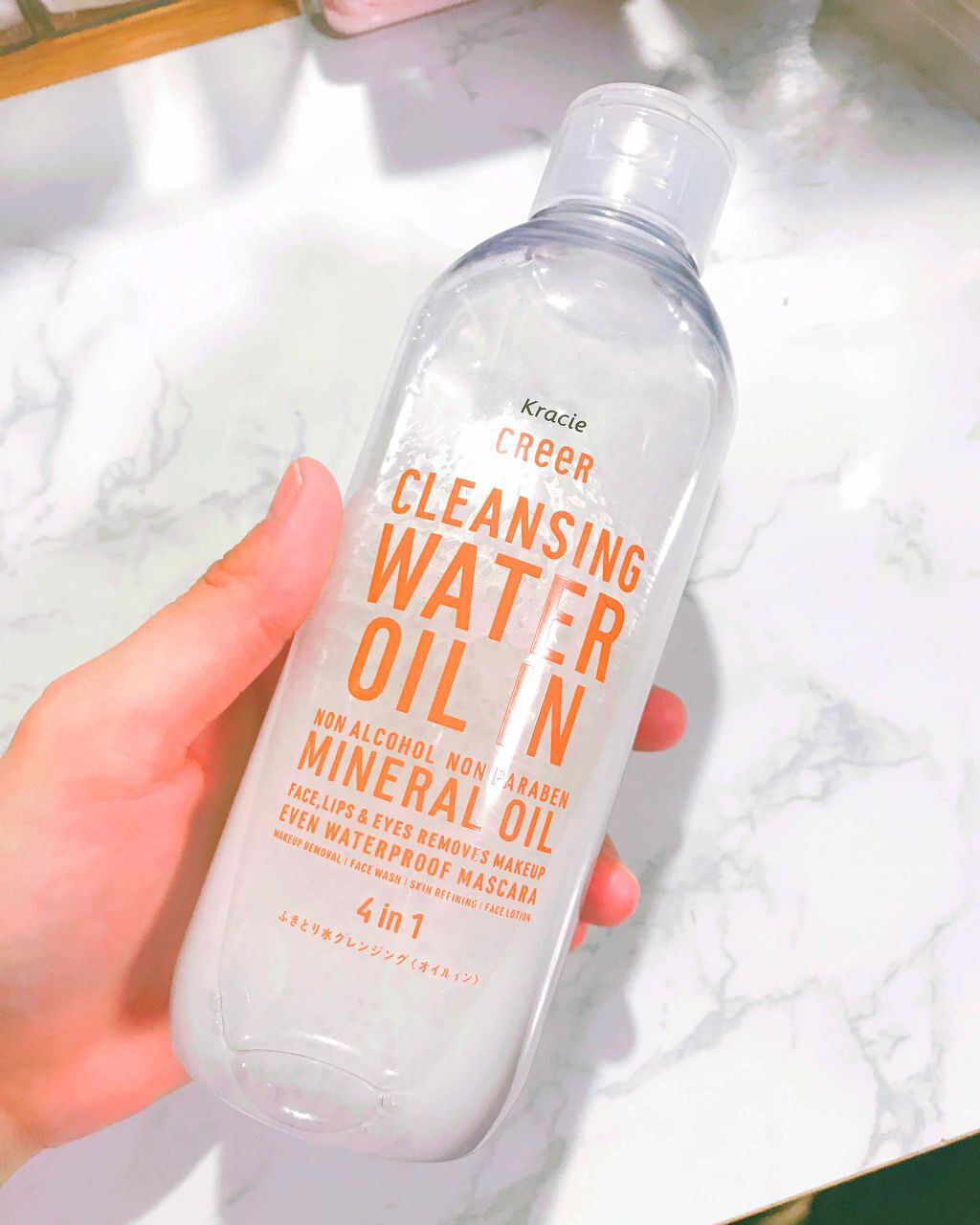 水クレンジング＜オイルイン＞/CReeR/化粧水を使ったクチコミ（1枚目）