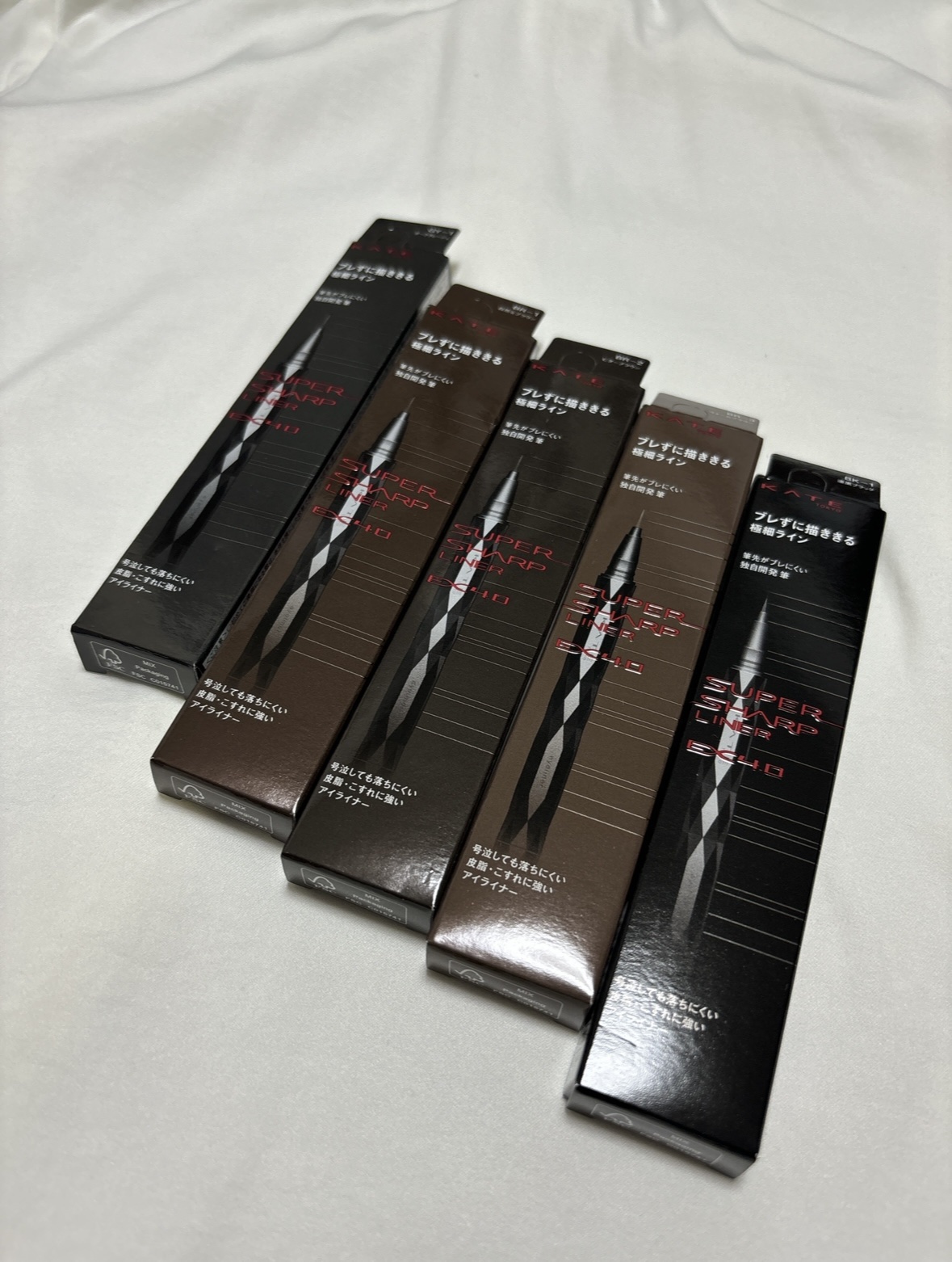 スーパーシャープライナーEX4.0/KATE/リキッドアイライナーを使ったクチコミ（1枚目）