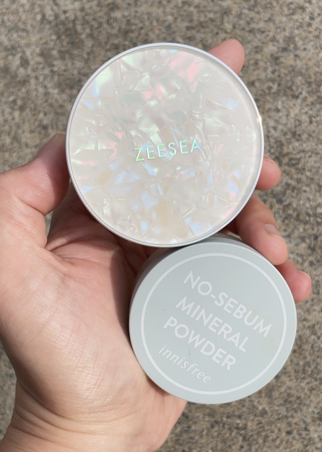 innisfree・ZEESEAのルースパウダーを使った口コミ -\夏といえば