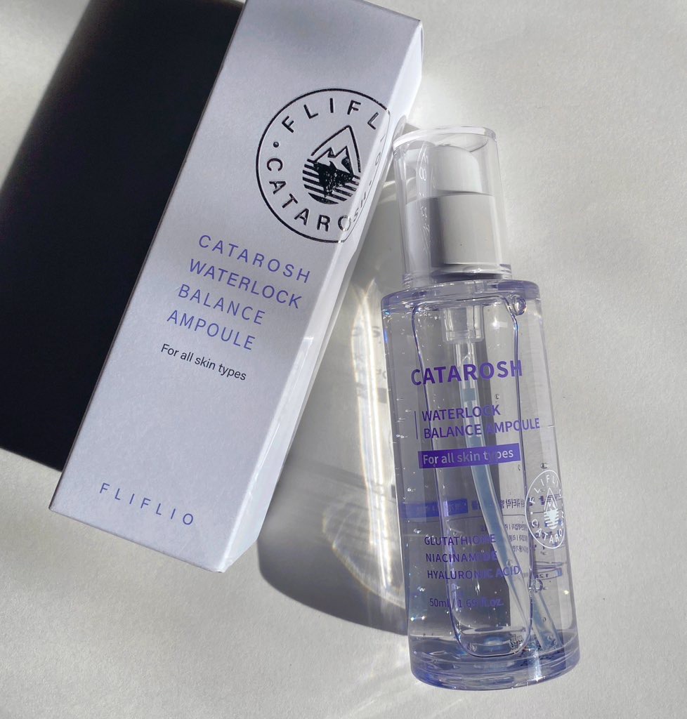 ウォーターロックバランスアンプル/CATAROSH/美容液を使ったクチコミ（1枚目）