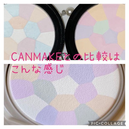 UR GLAM MARBLE FACE POWDER/U R GLAM/プレストパウダーを使ったクチコミ(6枚目)