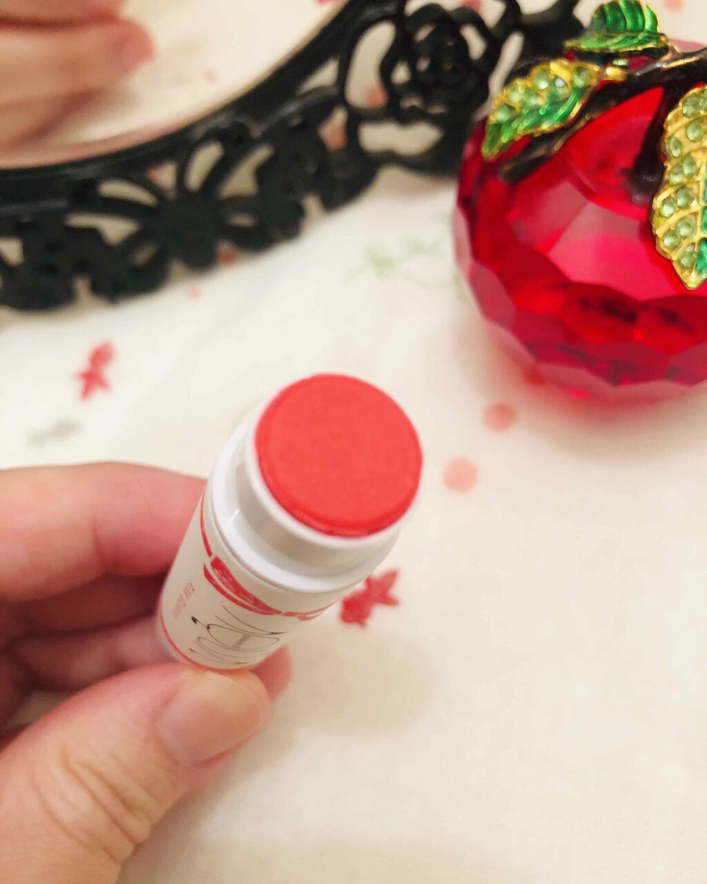 オーガニックスイーツリップ 11 ピンクグアバ/アクア・アクア/リップケアを使ったクチコミ（2枚目）