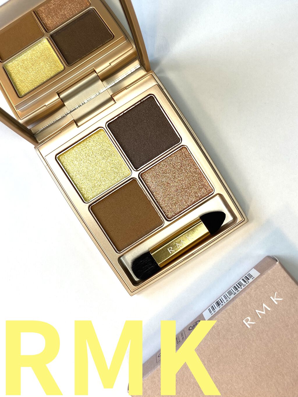  ローズウッドデイドリーム 4アイズ /RMK/アイシャドウパレットを使ったクチコミ（1枚目）