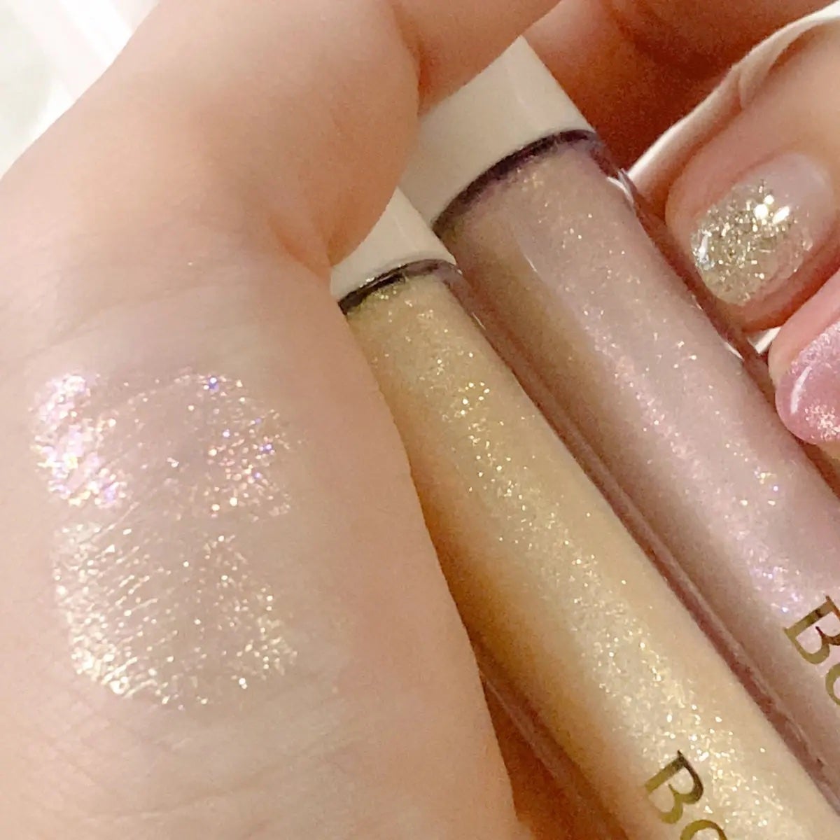 美容液ラメライナー/Borica/リキッドアイライナーを使ったクチコミ(3枚目)