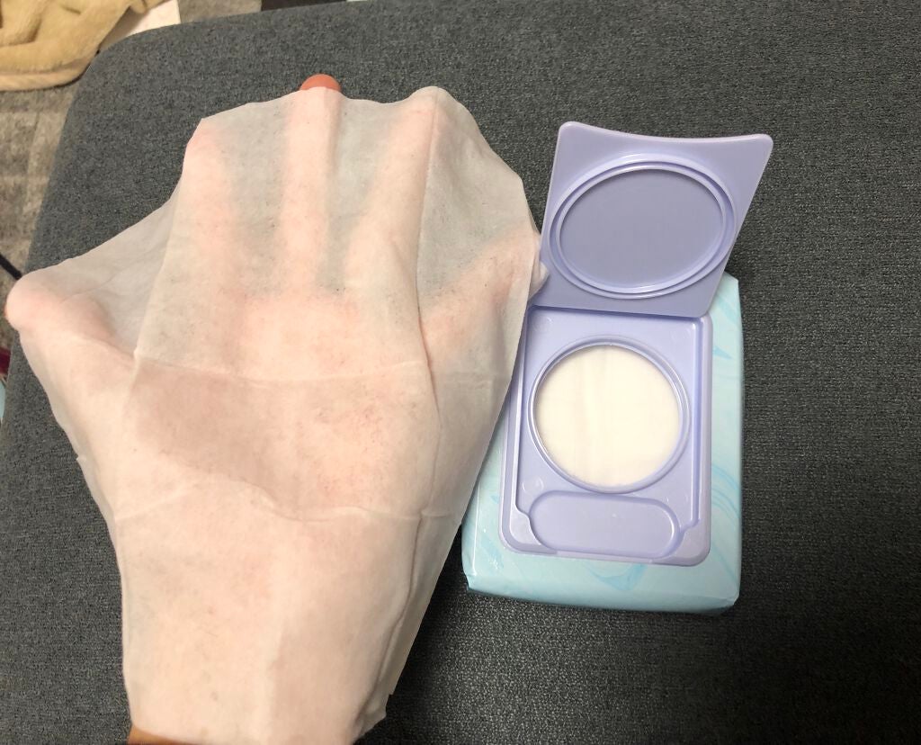 クリアふきとりシート/ビオレ/クレンジングシートを使ったクチコミ(5枚目)