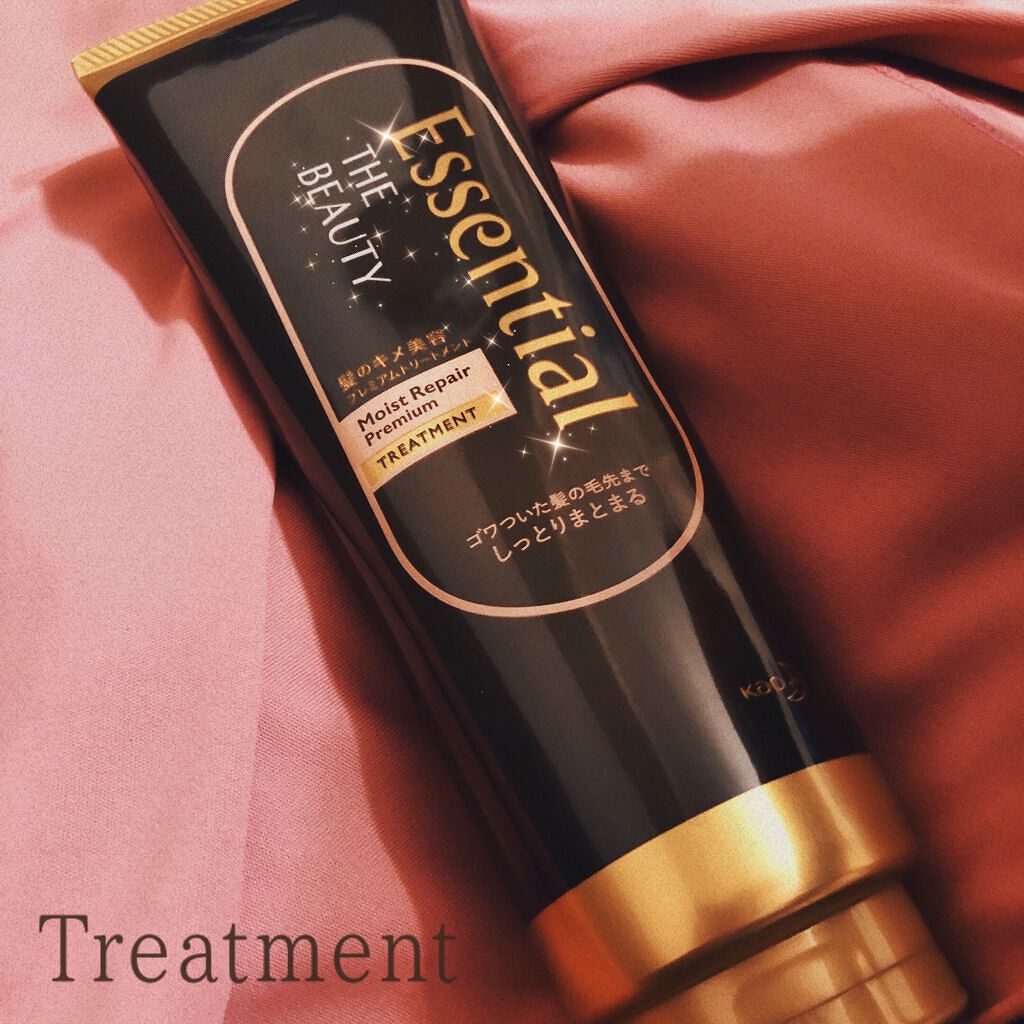 THE BEAUTY 髪のキメ美容プレミアムトリートメント<モイストリペアプレミアム>/エッセンシャル/洗い流すヘアトリートメントを使ったクチコミ(1枚目)