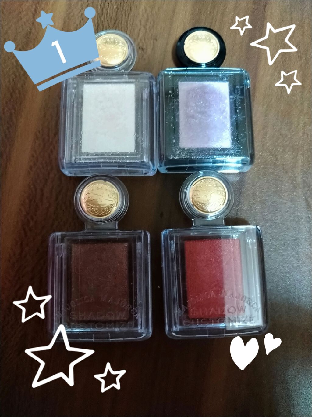 シャドーカスタマイズ/MAJOLICA MAJORCA/単色アイシャドウを使ったクチコミ（1枚目）