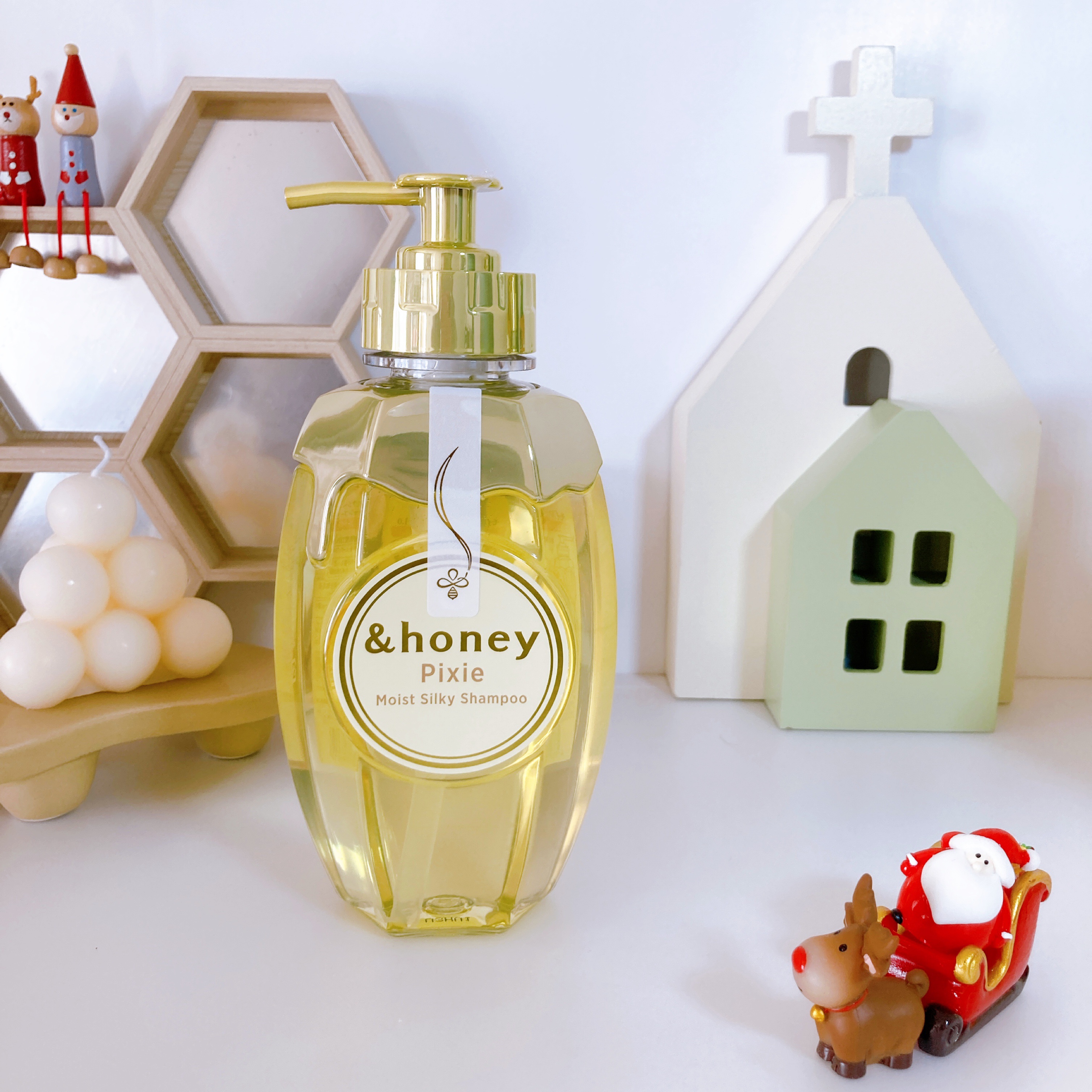 アンドハニー ピクシー モイストシルキー ヘアオイル3.0/&honey/ヘアオイルを使ったクチコミ（2枚目）