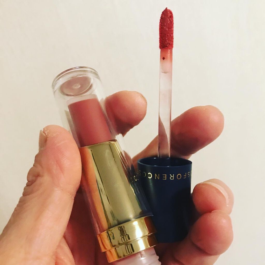 タトゥーベルベットティント/フォレンコス/リップティントを使ったクチコミ（3枚目）