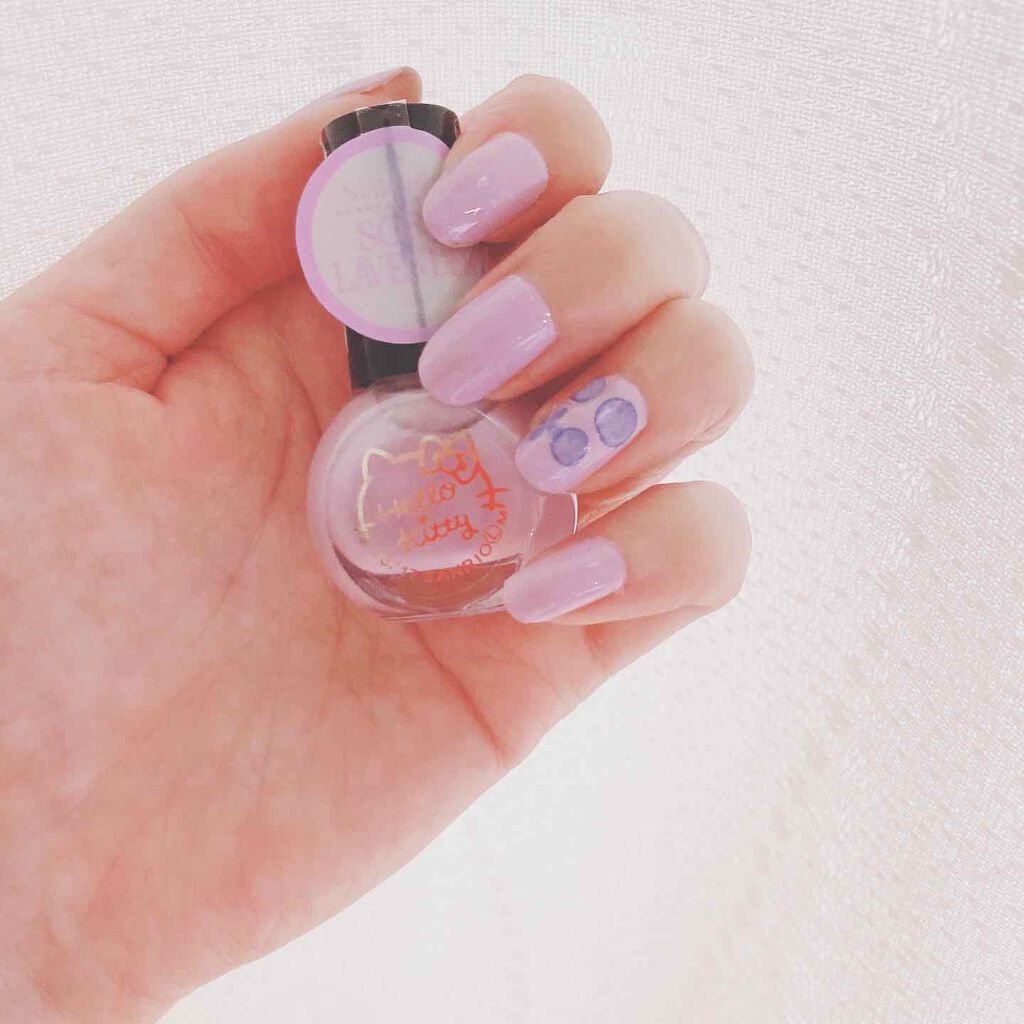 サンリオネイル/DAISO/マニキュアを使ったクチコミ(1枚目)