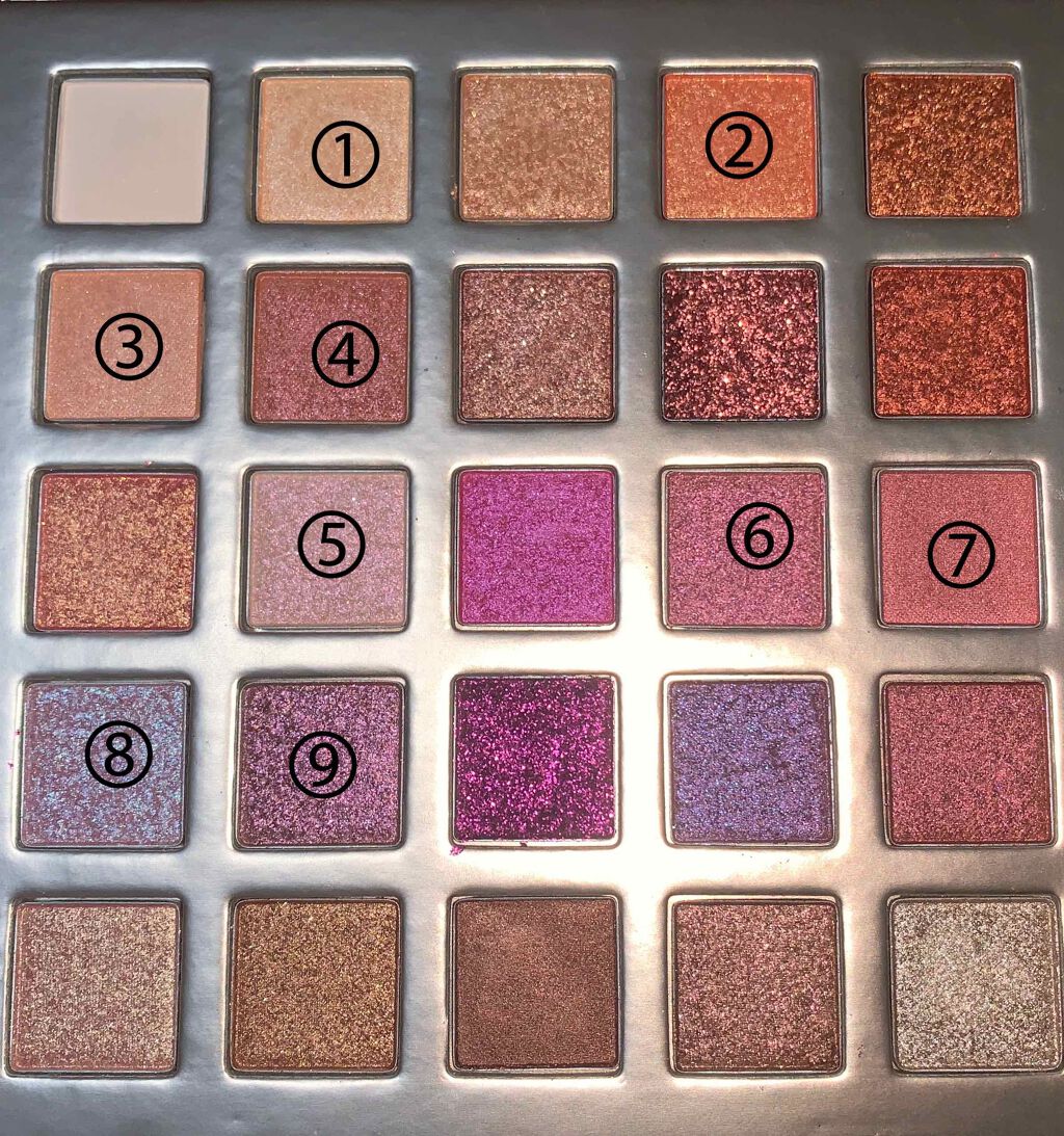 プロ ダズリング アイパレット グリッツ シャワー/CLIO/アイシャドウパレットを使ったクチコミ(3枚目)