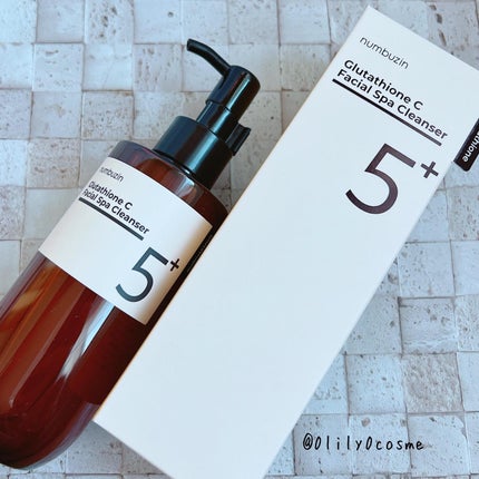 5番 白玉グルタチオンCアロママッサージクレンジング/numbuzin/オイルクレンジングを使ったクチコミ(5枚目)