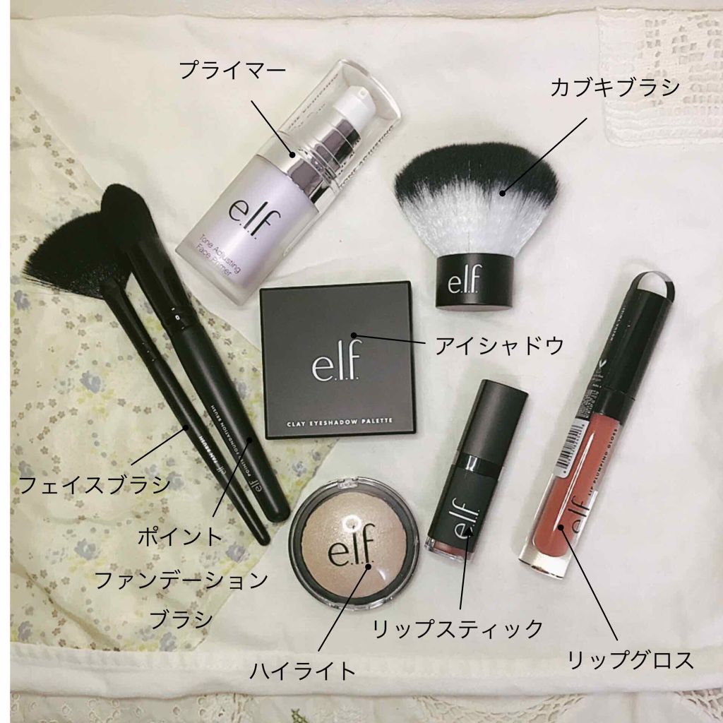 ベイクドハイライター/e.l.f. Cosmetics/パウダーハイライトを使ったクチコミ(2枚目)