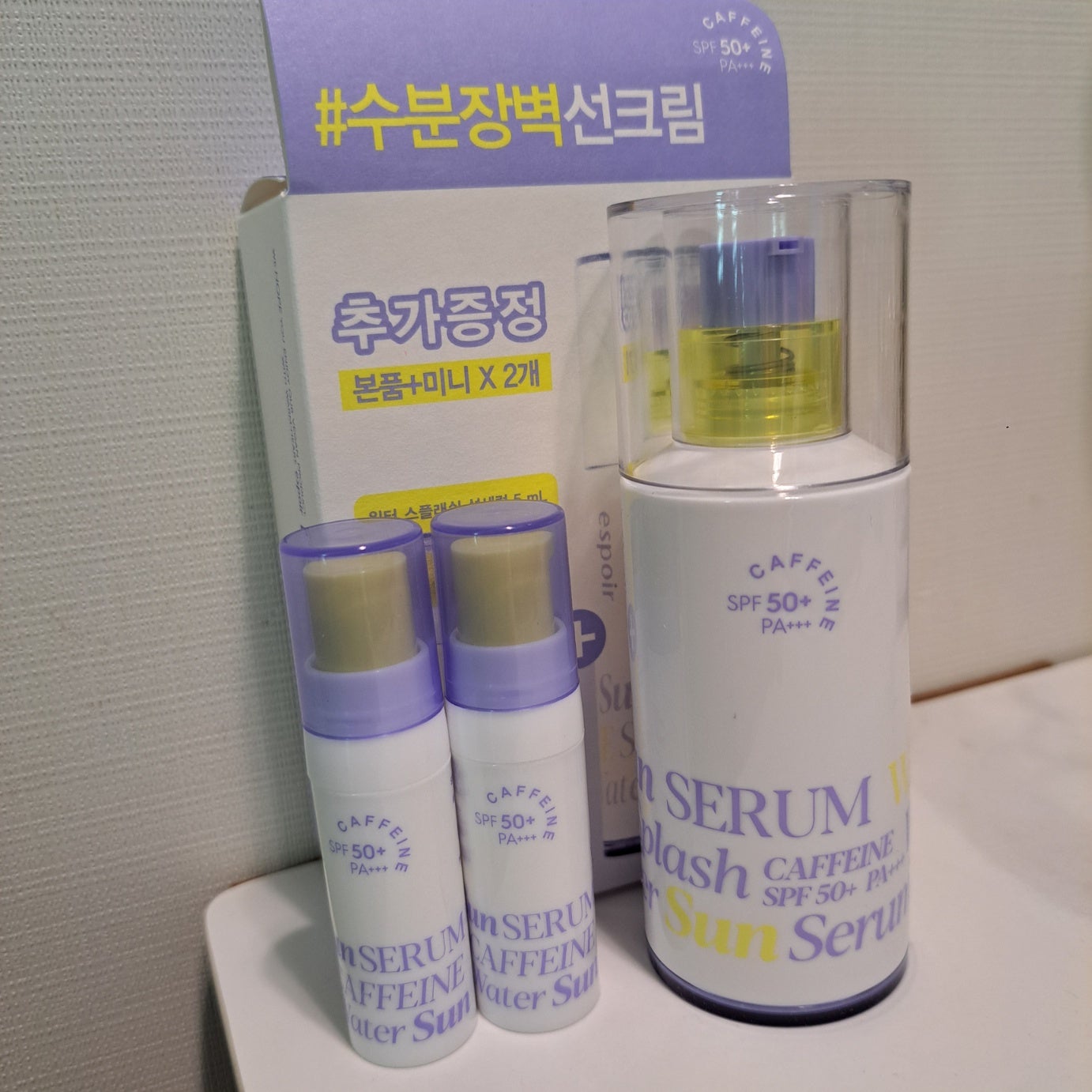 エスポア ウォータースプラッシュサンセラム/espoir/日焼け止めクリームを使ったクチコミ(1枚目)