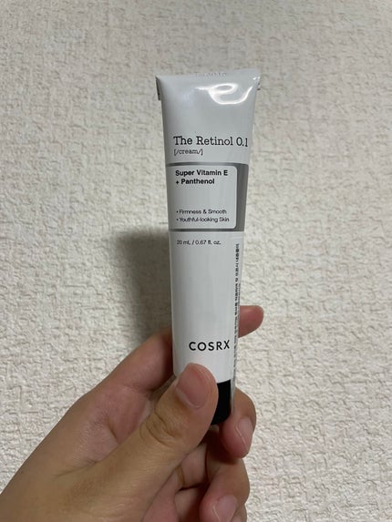 RXザ・レチノール0.1クリーム/COSRX/フェイスクリームを使ったクチコミ(1枚目)