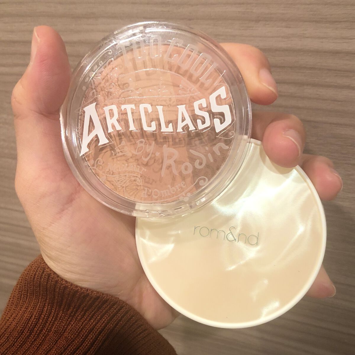 クリアカバークッション 21号 PURE/rom&nd/クッションファンデーションを使ったクチコミ（1枚目）