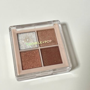 TWINKLE POP Pearl Flex Glitter Eye Palette/CLIO/アイシャドウパレットを使ったクチコミ（1枚目）