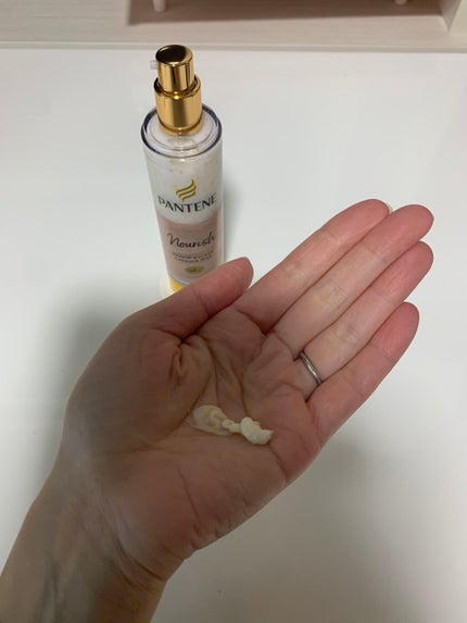 リペアー ゴールデン カプセル ミルク/パンテーン/ヘアミルクを使ったクチコミ(1枚目)