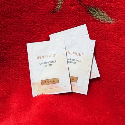 クリアバウンスクリーム /BENEFIQUE/フェイスクリームを使ったクチコミ(1枚目)