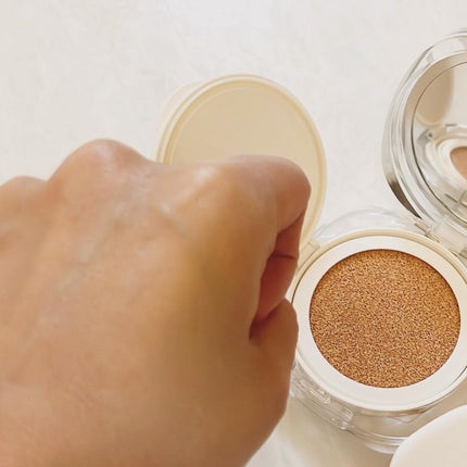 グレーズ ウォータリング クッション/athé/クッションファンデーションを使ったクチコミ(6枚目)