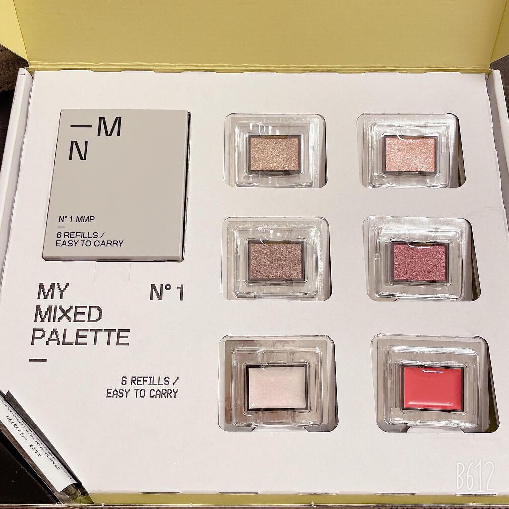 MY MIXED PALETTE 6色カスタムパレット 14 INSANE/MN/マルチパレットを使ったクチコミ（1枚目）
