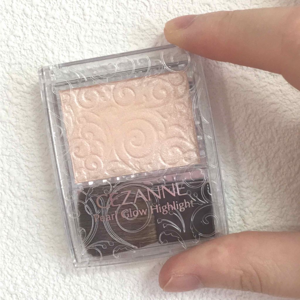 パールグロウハイライト/CEZANNE/パウダーハイライトを使ったクチコミ(1枚目)