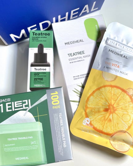 ティーツリー トラブルパッド/MEDIHEAL/トナーパッドを使ったクチコミ(9枚目)