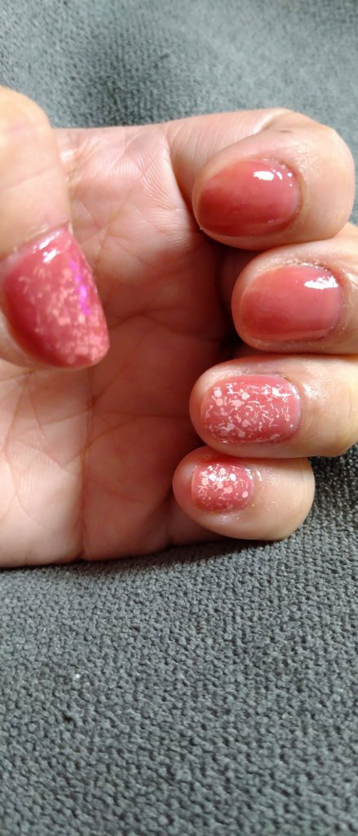 ミリオンシャイン トップコート/D-UP/ネイルトップコートを使ったクチコミ（1枚目）