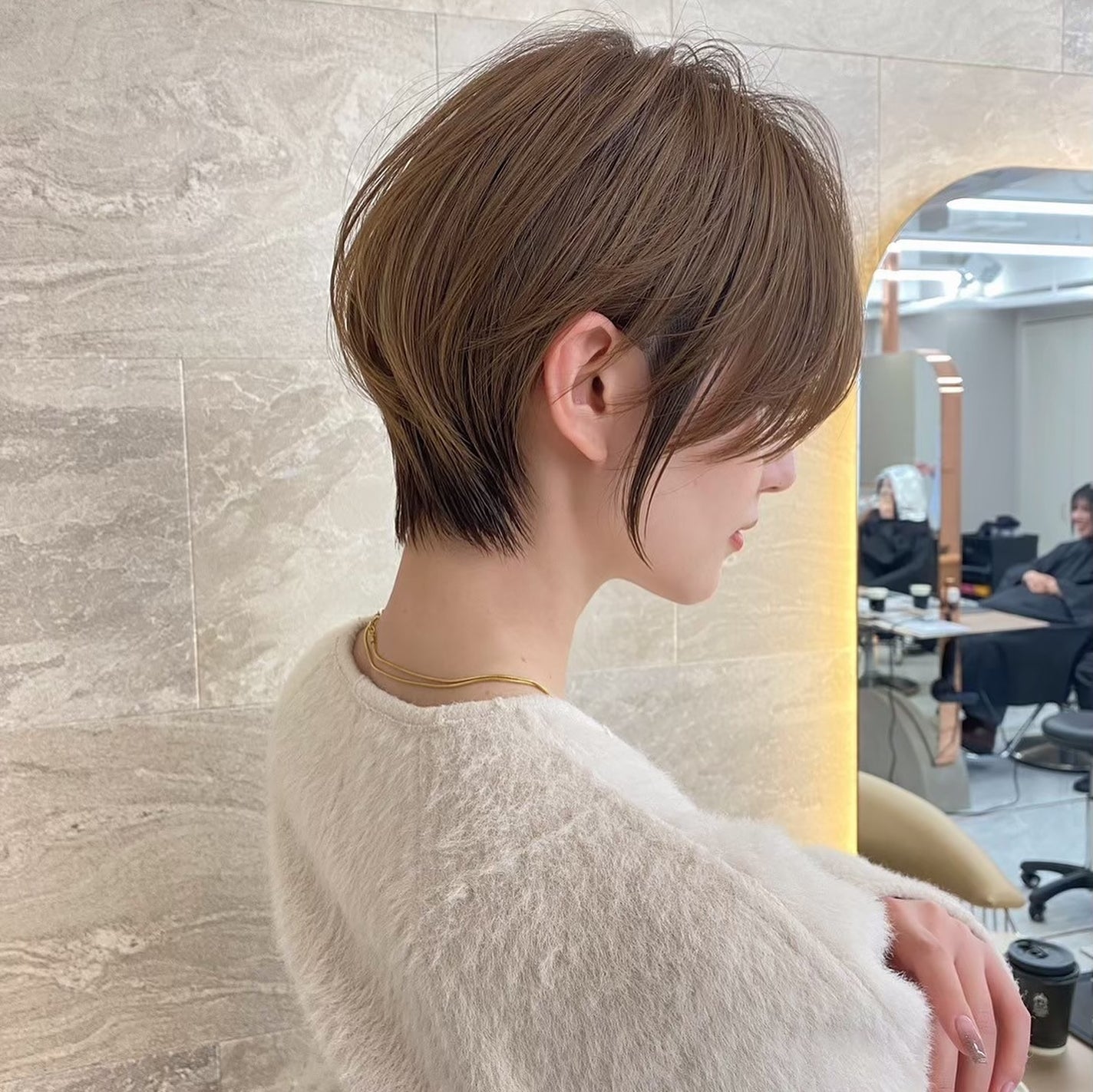 lond soleil 山本樹理 on LIPS 「大人上品ショートヘア❣️@juuuuri89←ご予約はこちら..」(9枚目)