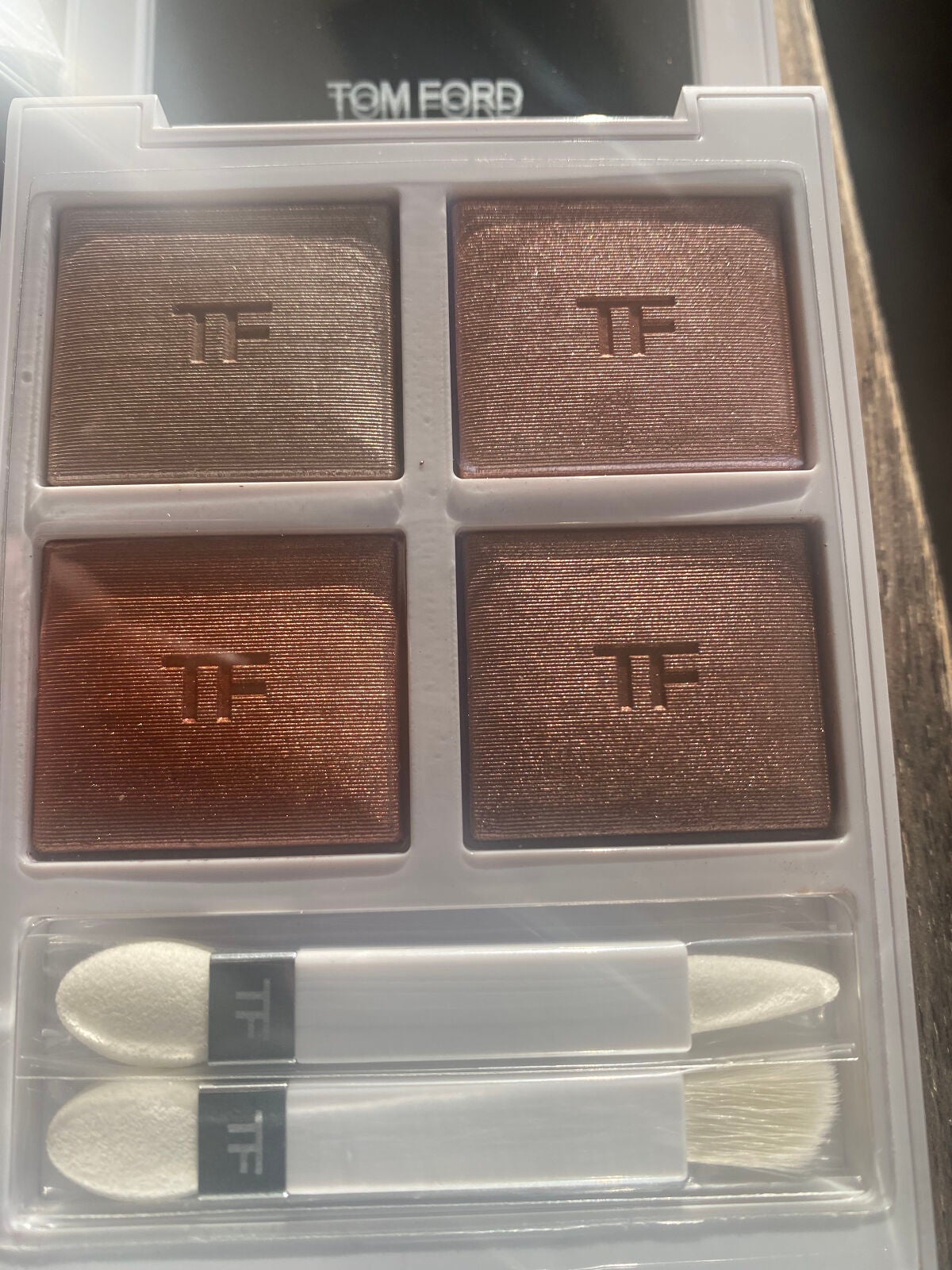 ソレイユ アイ カラー クォード/TOM FORD BEAUTY/アイシャドウパレットを使ったクチコミ(4枚目)