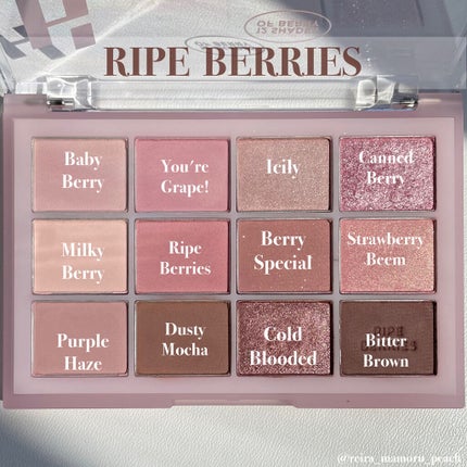 マイフェイブバイブアイパレット/HOLIKA HOLIKA/アイシャドウパレットを使ったクチコミ(4枚目)