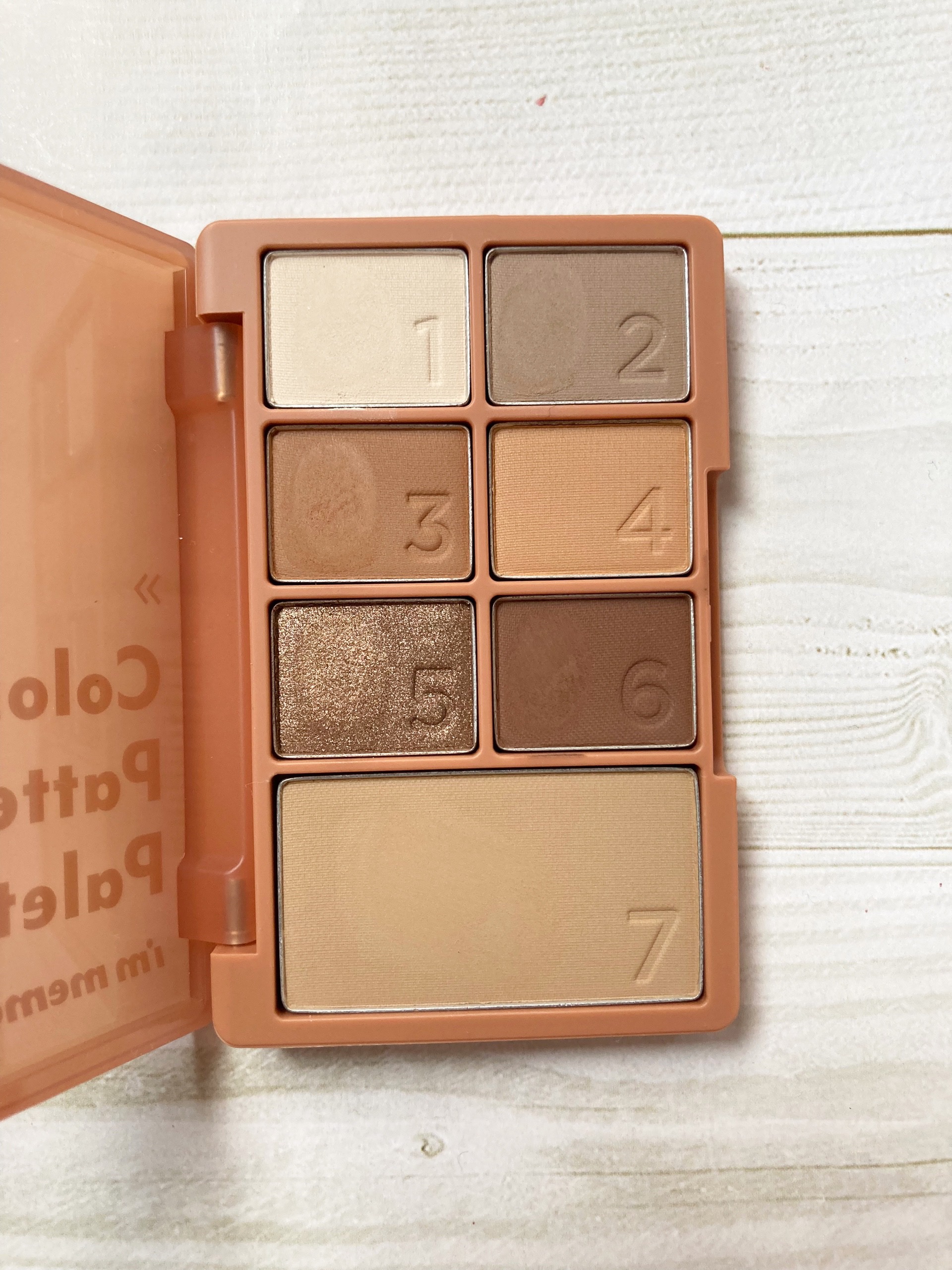 カラーパターンパレット 003 サンドパターン/i’m meme/マルチパレットを使ったクチコミ（2枚目）