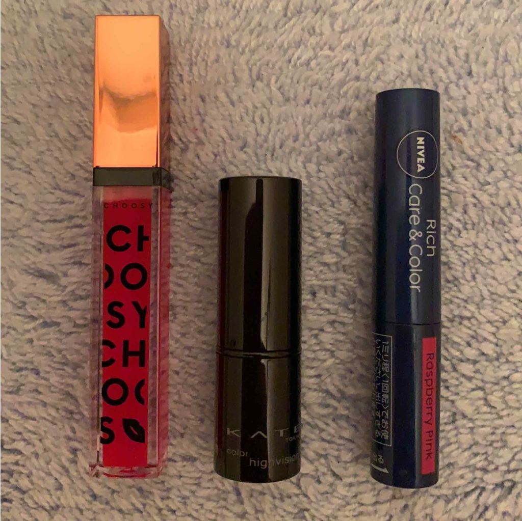 カラーハイビジョンルージュ/KATE/口紅を使ったクチコミ（1枚目）